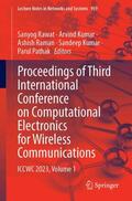 Rawat / Kumar / Raman |  Proceedings of Third International Conference on Computational Electronics for Wireless Communications | Buch |  Sack Fachmedien