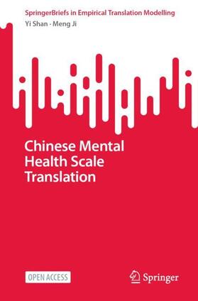Shan / Ji | Chinese Mental Health Scale Translation | Buch | 978-981-9722-68-6 | sack.de