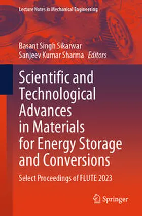 Sikarwar / Sharma | Scientific and Technological Advances in Materials for Energy Storage and Conversions | E-Book | sack.de