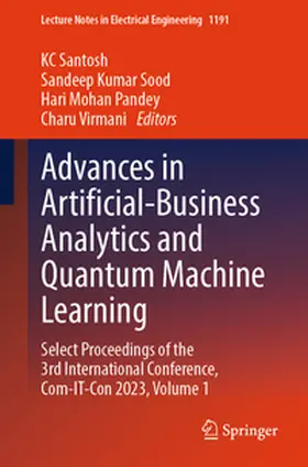 Santosh / Sood / Pandey |  Advances in Artificial-Business Analytics and Quantum Machine Learning | eBook | Sack Fachmedien