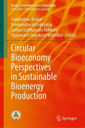 Baskar / Moholkar / Ashokkumar |  Circular Bioeconomy Perspectives in Sustainable Bioenergy Production | Buch |  Sack Fachmedien