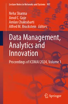 Sharma / Goje / Chakrabarti | Data Management, Analytics and Innovation | E-Book | www.sack.de