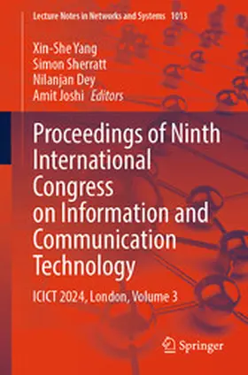 Yang / Sherratt / Dey | Proceedings of Ninth International Congress on Information and Communication Technology | E-Book | www.sack.de