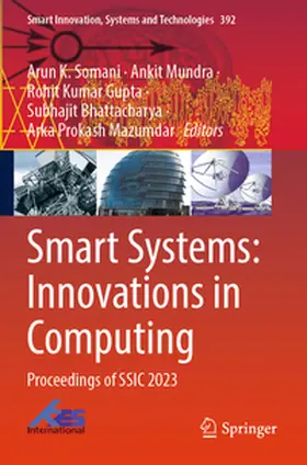 Somani / Mundra / Gupta |  Smart Systems: Innovations in Computing | Buch |  Sack Fachmedien