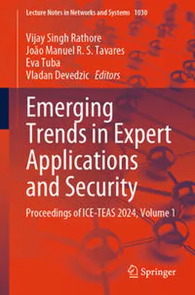 Rathore / Manuel R. S. Tavares / Tuba | Emerging Trends in Expert Applications and Security | E-Book | sack.de
