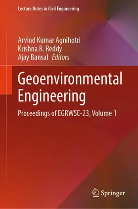Agnihotri / Bansal / Reddy |  Geoenvironmental Engineering | Buch |  Sack Fachmedien
