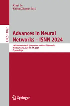 Le / Zhang | Advances in Neural Networks – ISNN 2024 | E-Book | sack.de