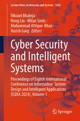 Bhateja / Lin / Simic | Cyber Security and Intelligent Systems | E-Book | sack.de