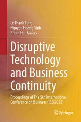 Tung / Sinh / Ha | Disruptive Technology and Business Continuity | E-Book | www.sack.de