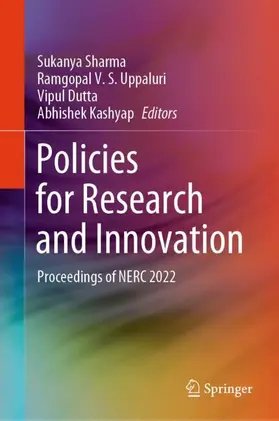 Sharma / Uppaluri / Dutta |  Policies for Research and Innovation | Buch |  Sack Fachmedien