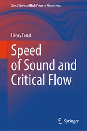 Foust | Speed of Sound and Critical Flow | E-Book | www.sack.de