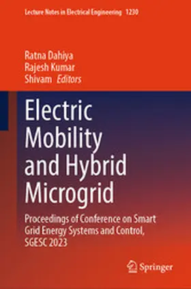 Dahiya / Kumar / Shivam | Electric Mobility and Hybrid Microgrid | E-Book | www.sack.de