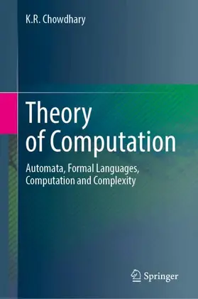 Chowdhary | Theory of Computation | Buch | 978-981-97-6233-0 | www.sack.de