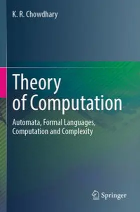 Chowdhary |  Theory of Computation | Buch |  Sack Fachmedien
