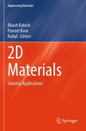 Katoch / Kaur / Rahul |  2D Materials | Buch |  Sack Fachmedien