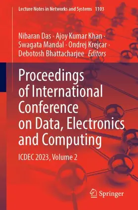 Das / Khan / Bhattacharjee |  Proceedings of International Conference on Data, Electronics and Computing | Buch |  Sack Fachmedien