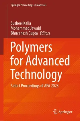 Kalia / Gupta / Jawaid |  Polymers for Advanced Technology | Buch |  Sack Fachmedien