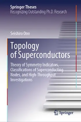 Ono |  Topology of Superconductors | eBook | Sack Fachmedien
