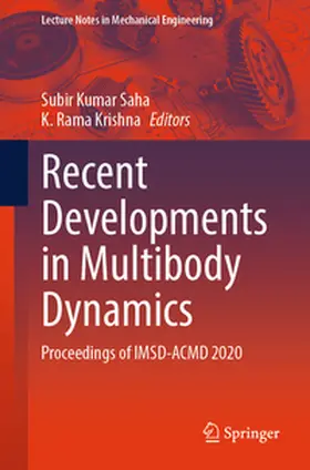Saha / Rama Krishna |  Recent Developments in Multibody Dynamics | eBook | Sack Fachmedien
