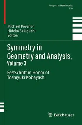 Pevzner / Sekiguchi |  Symmetry in Geometry and Analysis, Volume 3 | Buch |  Sack Fachmedien