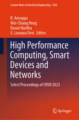 Annappa / Hong / Haritha |  High Performance Computing, Smart Devices and Networks | eBook | Sack Fachmedien