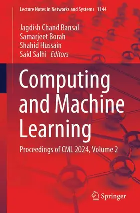 Bansal / Salhi / Borah |  Computing and Machine Learning | Buch |  Sack Fachmedien
