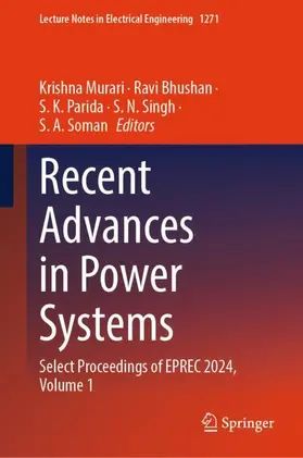 Murari / Bhushan / Soman |  Recent Advances in Power Systems | Buch |  Sack Fachmedien