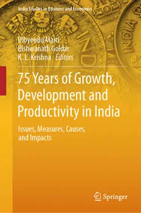Maiti / Goldar / Krishna |  75 Years of Growth, Development and Productivity in India | eBook | Sack Fachmedien