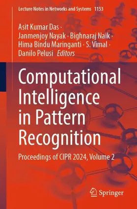Das / Nayak / Pelusi |  Computational Intelligence in Pattern Recognition | Buch |  Sack Fachmedien