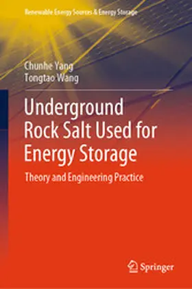 Yang / Wang |  Underground Rock Salt Used for Energy Storage | eBook | Sack Fachmedien