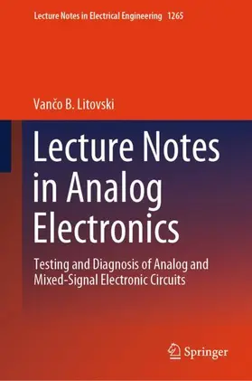Litovski |  Lecture Notes in Analog Electronics | Buch |  Sack Fachmedien
