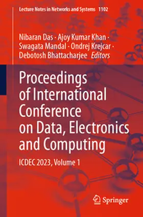 Das / Khan / Mandal |  Proceedings of International Conference on Data, Electronics and Computing | eBook | Sack Fachmedien
