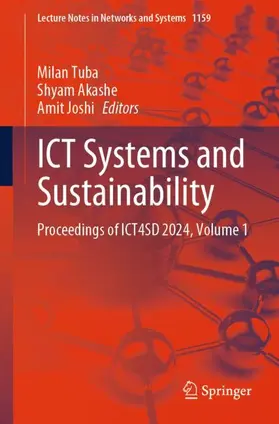 Tuba / Joshi / Akashe | ICT Systems and Sustainability | Buch | 978-981-97-8525-4 | sack.de