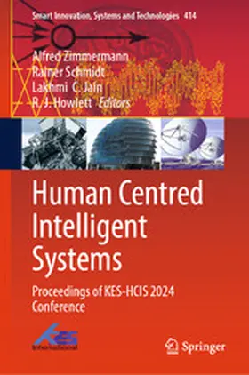 Zimmermann / Schmidt / Jain |  Human Centred Intelligent Systems | eBook | Sack Fachmedien