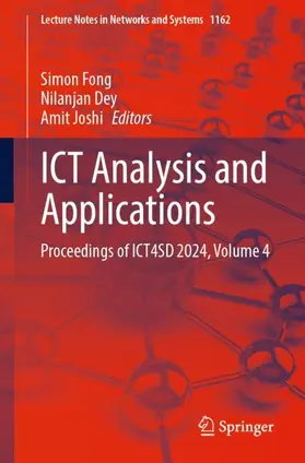 Fong / Dey / Joshi | ICT Analysis and Applications | Buch | 978-981-97-8604-6 | sack.de