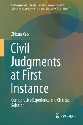 Cao |  Civil Judgments at First Instance | Buch |  Sack Fachmedien