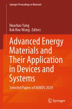 Yang / Wong |  Advanced Energy Materials and Their Application in Devices and Systems | eBook | Sack Fachmedien