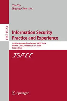 Xia / Chen |  Information Security Practice and Experience | eBook | Sack Fachmedien