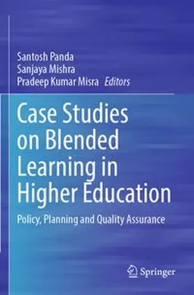 Panda / Mishra / Misra |  Case Studies on Blended Learning in Higher Education | Buch |  Sack Fachmedien