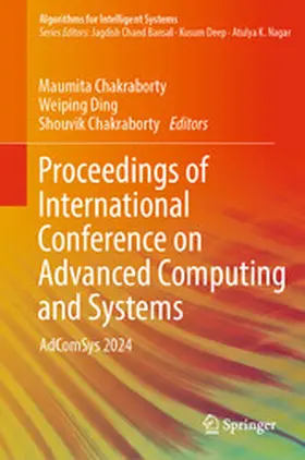 Chakraborty / Ding |  Proceedings of International Conference on Advanced Computing and Systems | eBook | Sack Fachmedien