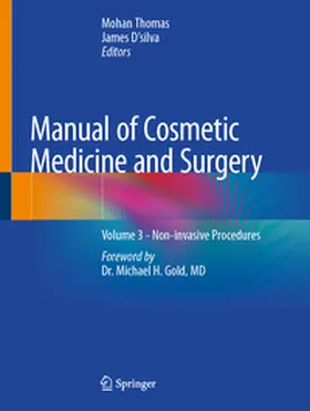 Thomas / D‘silva |  Manual of Cosmetic Medicine and Surgery | eBook | Sack Fachmedien