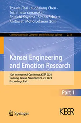 Tsai / Chen / Yamanaka | Kansei Engineering and Emotion Research | E-Book | sack.de