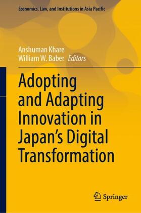 Baber / Khare |  Adopting and Adapting Innovation in Japan's Digital Transformation | Buch |  Sack Fachmedien