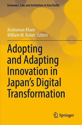 Baber / Khare |  Adopting and Adapting Innovation in Japan's Digital Transformation | Buch |  Sack Fachmedien