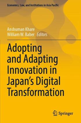 Khare / Baber | Adopting and Adapting Innovation in Japan's Digital Transformation | Buch | 978-981-9903-23-8 | sack.de