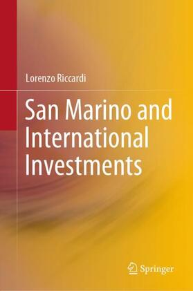 Riccardi | San Marino and International Investments | Buch | 978-981-9903-64-1 | sack.de