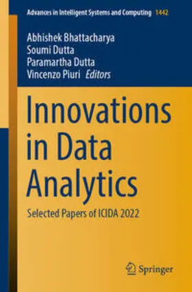Bhattacharya / Dutta / Piuri | Innovations in Data Analytics | E-Book | sack.de