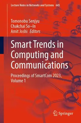 Senjyu / Joshi / So–In |  Smart Trends in Computing and Communications | Buch |  Sack Fachmedien