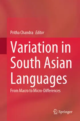 Chandra | Variation in South Asian Languages | E-Book | sack.de