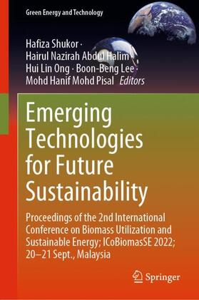 Shukor / Halim / Pisal |  Emerging Technologies for Future Sustainability | Buch |  Sack Fachmedien